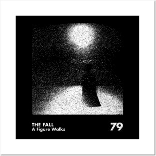 The Fall / A Figure Walks / Minimalist Graphic Artwork Design Posters and Art